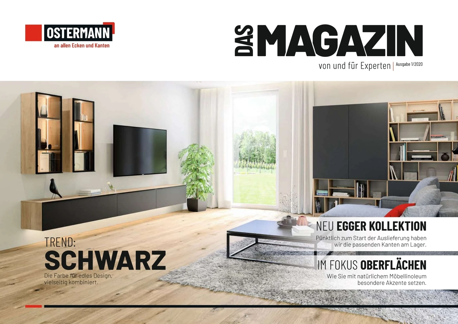 TREND SCHWARZ - Das Magazin 1 2020 Ostermann