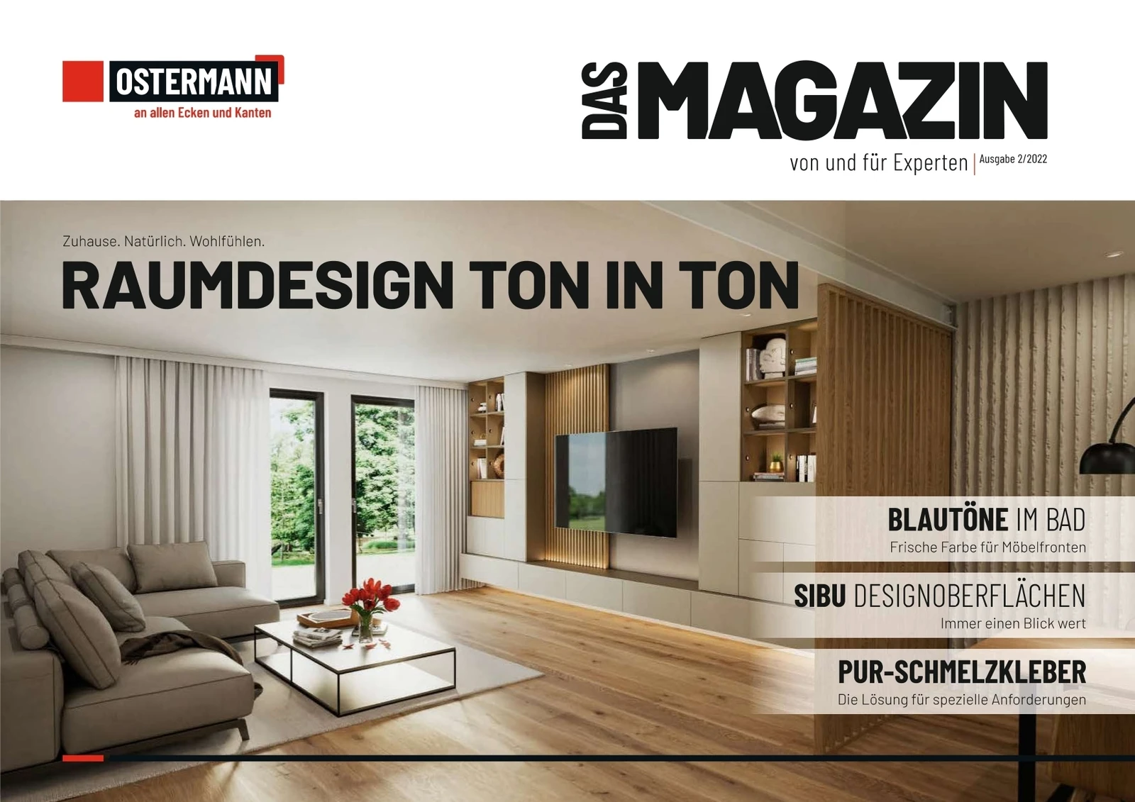 RAUMDESIGN TON IN TON - Das Magazin 2 2022 Ostermann